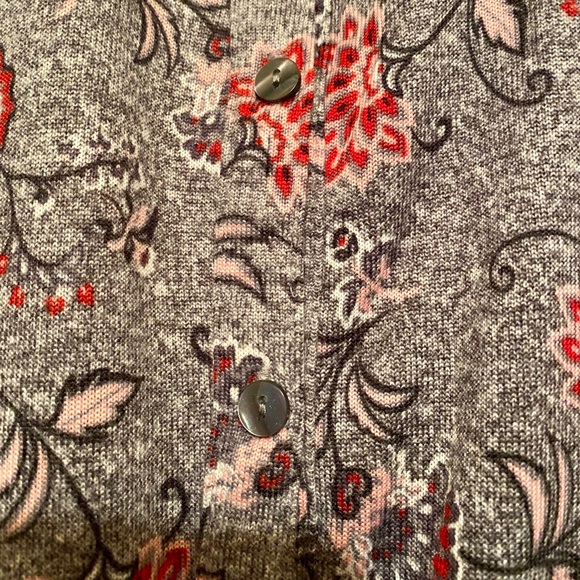 💝SECRET TREASURES💝SILKY FLORAL LNG SLEEVE PJ NWT - Picture 10 of 10